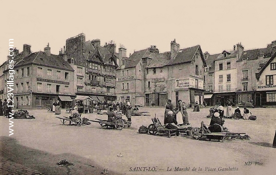 Carte postale de Saint-Lô