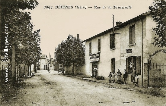 Carte postale de Décines-Charpieu