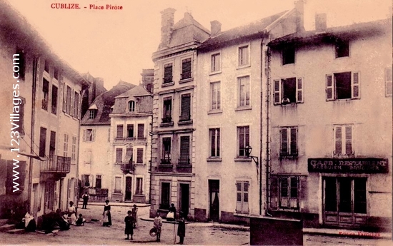 Carte postale de Cublize