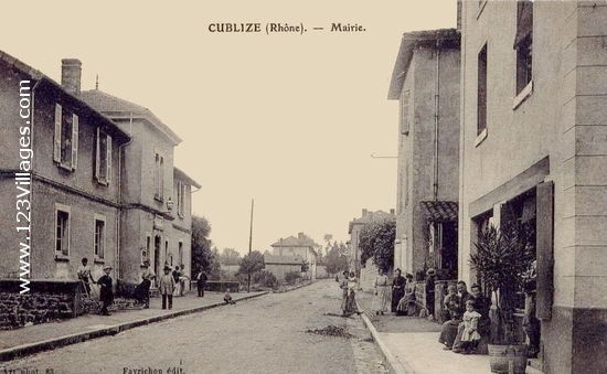 Carte postale de Cublize