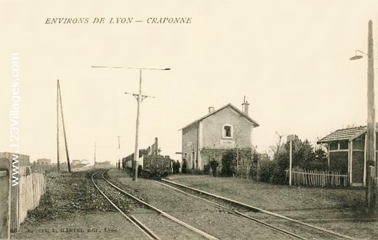 Carte postale de Craponne