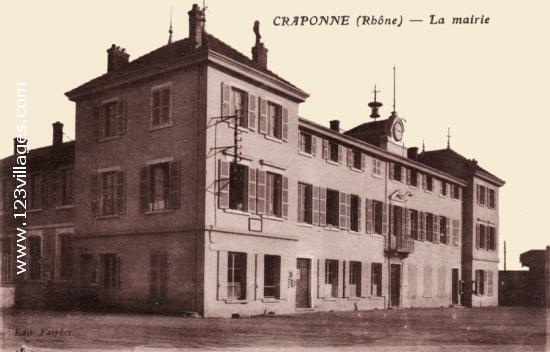 Carte postale de Craponne