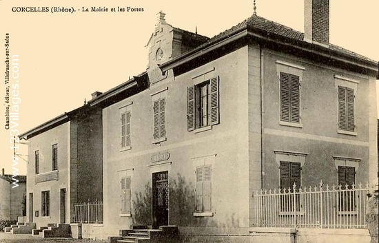 Carte postale de Corcelles-en-Beaujolais