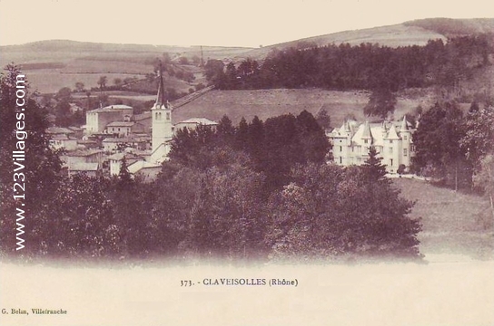 Carte postale de Claveisolles