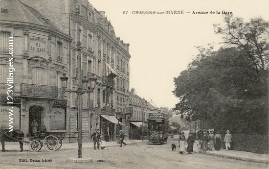 Carte postale de Châlons-en-Champagne