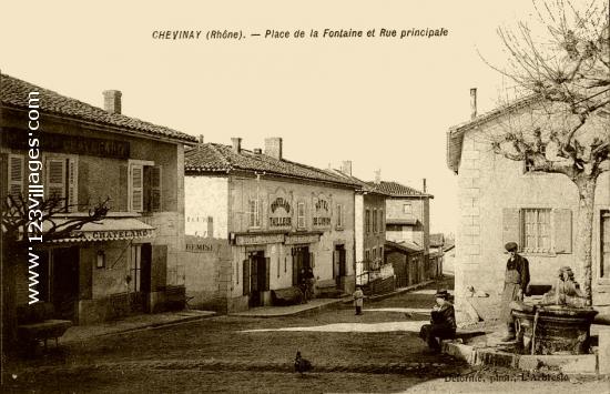 Carte postale de Chevinay