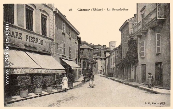 Carte postale de Chessy