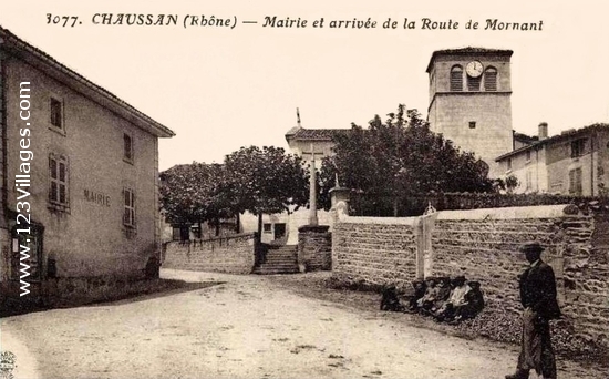 Carte postale de Chaussan