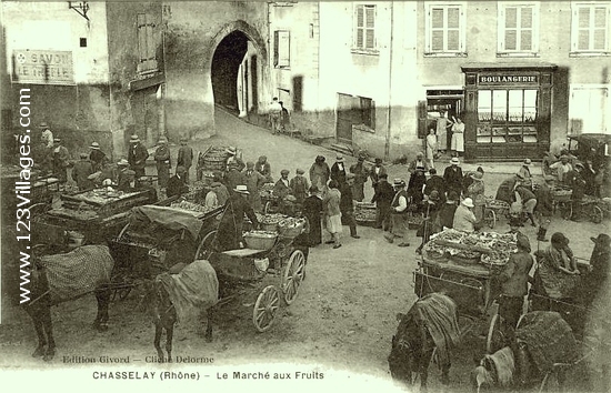 Carte postale de Chasselay