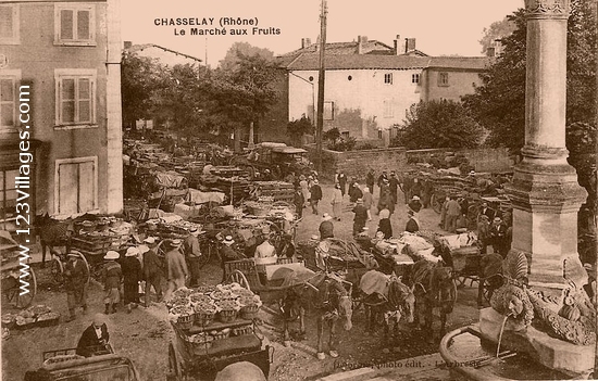 Carte postale de Chasselay