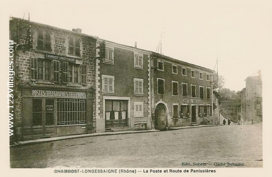 Carte postale de Chambost-Longessaigne