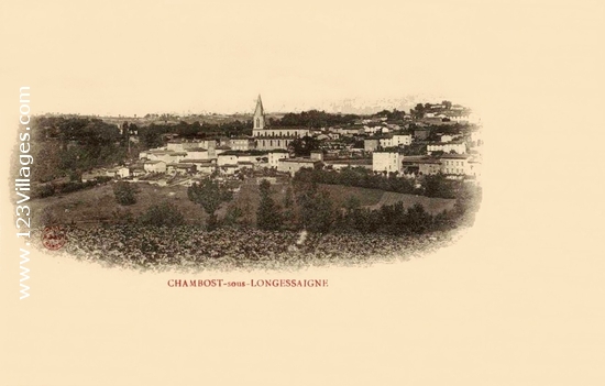 Carte postale de Chambost-Longessaigne