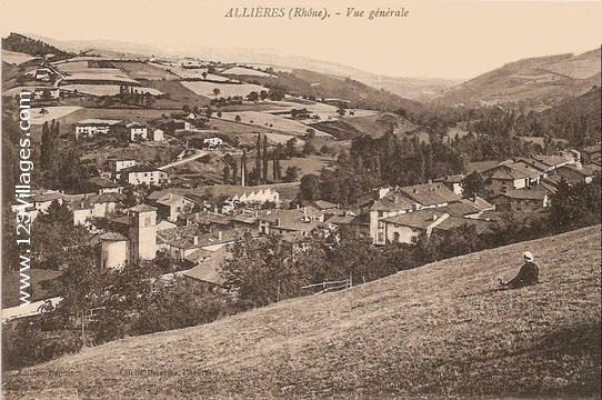 Carte postale de Chambost-Allières