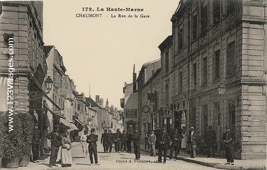 Carte postale de Chaumont