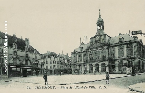 Carte postale de Chaumont