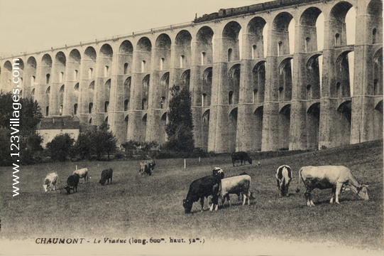 Carte postale de Chaumont