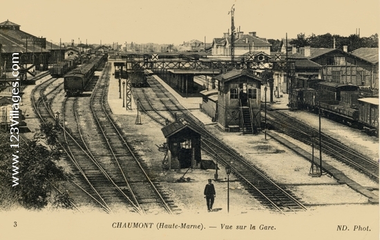 Carte postale de Chaumont