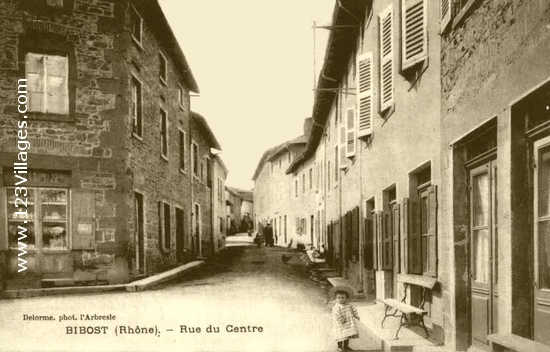 Carte postale de Bibost