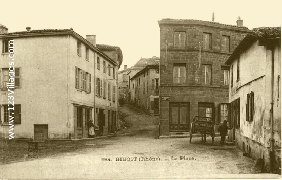 Carte postale de Bibost