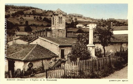 Carte postale de Bibost