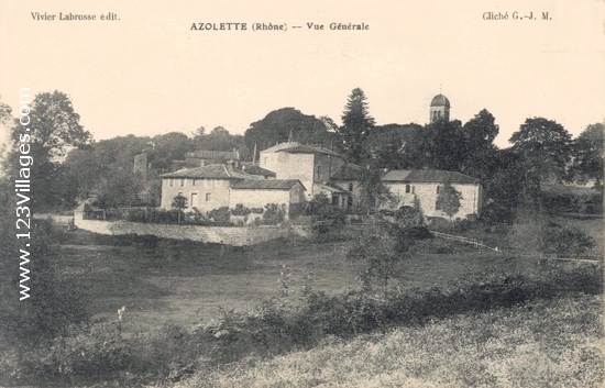 Carte postale de Azolette
