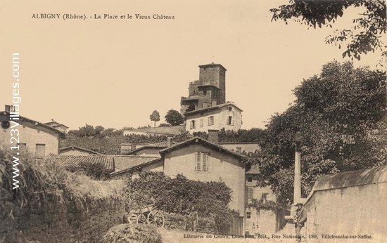 Carte postale de Albigny-sur-Saône