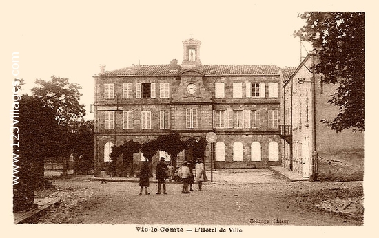 Carte postale de Vic-le-Comte