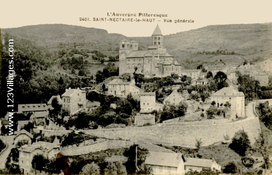 Carte postale de Saint-Nectaire