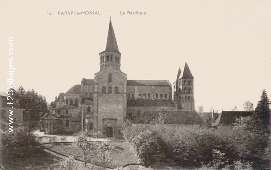 Carte postale de Paray-le-Monial