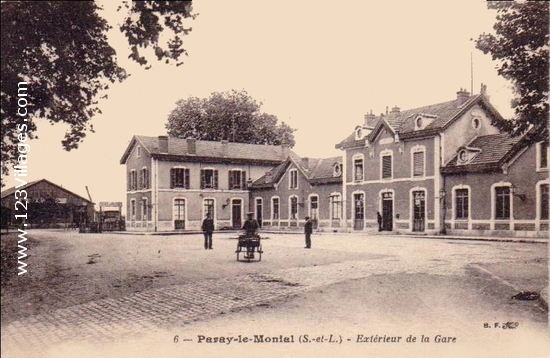 Carte postale de Paray-le-Monial