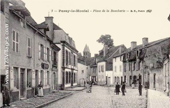 Carte postale de Paray-le-Monial