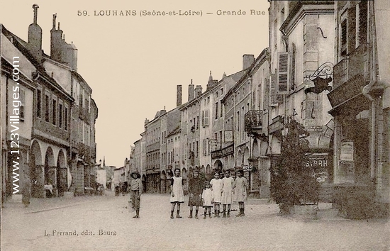 Carte postale de Louhans