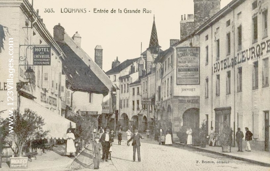 Carte postale de Louhans