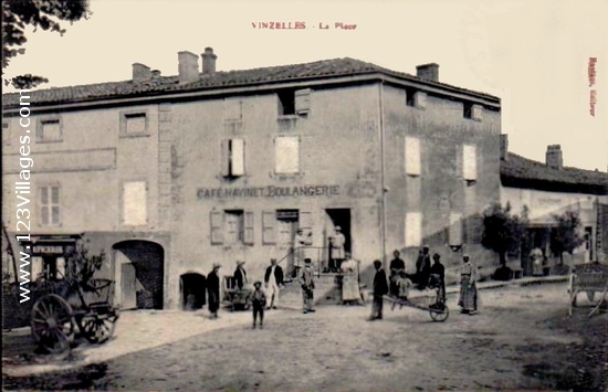 Carte postale de Vinzelles