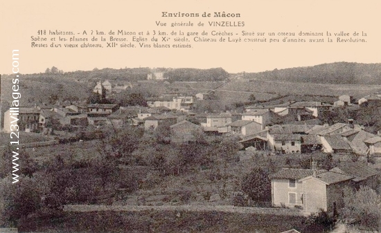 Carte postale de Vinzelles