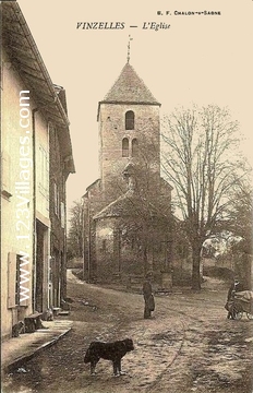 Carte postale de Vinzelles