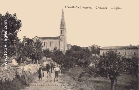 Carte postale de Chauzon