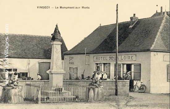 Carte postale de Vindecy