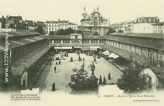 Carte postale de Nancy