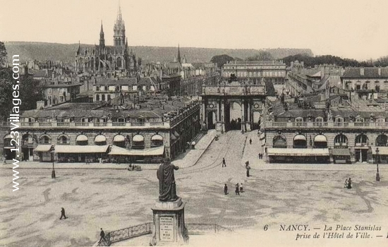 Carte postale de Nancy