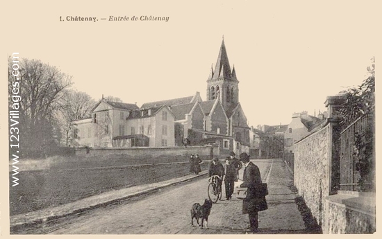 Carte postale de Châtenay-Malabry