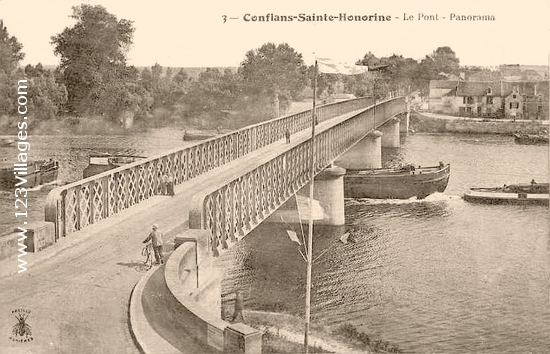 Carte postale de Conflans-Sainte-Honorine