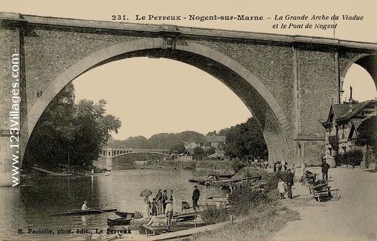 Carte postale de Perreux-sur-Marne