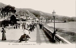 Carte postale Menton