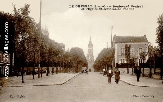 Carte postale de Chesnay