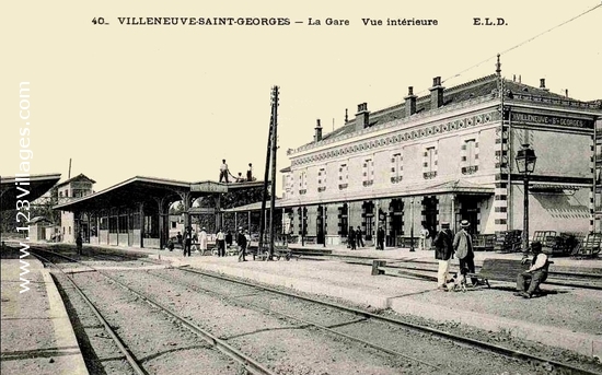 Carte postale de Villeneuve-Saint-Georges