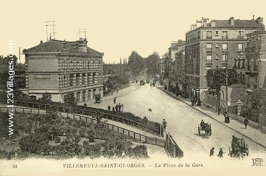 Carte postale de Villeneuve-Saint-Georges