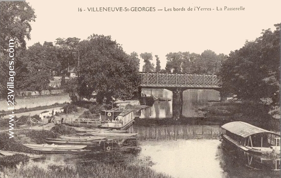 Carte postale de Villeneuve-Saint-Georges