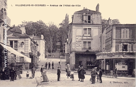 Carte postale de Villeneuve-Saint-Georges