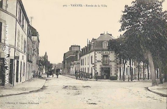 Carte postale de Vannes